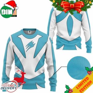 Jungle Fury Shark Power Rangers Ugly Christmas Sweater