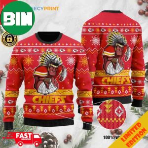 Kansas City Chiefs Arrowhead Chop Ugly Sweater