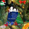 Kentucky Wildcats Snoopy Christmas NCAA Ornament Custom Your Family Name