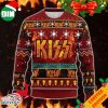 Kiss Roll N Rocks Ugly Christmas Sweater