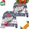 Keystone Light Orange Ugly Christmas Sweater