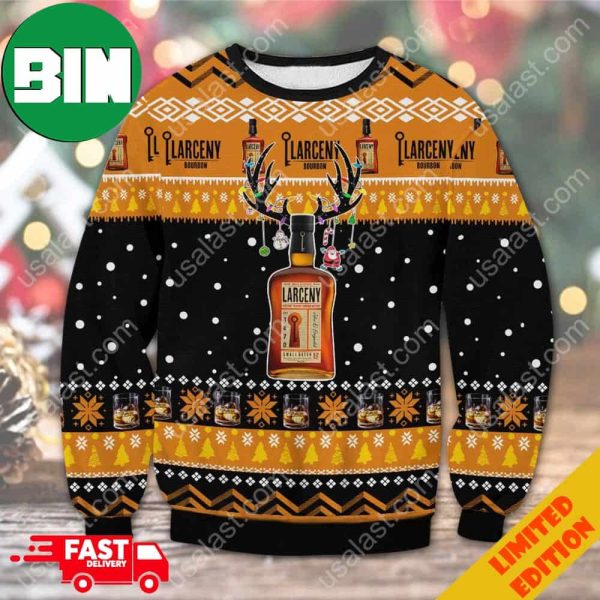 Larceny Bourbon Ugly Christmas Sweater For Men And Women