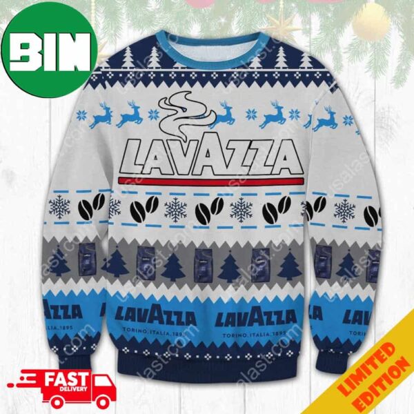 Lavazza Ugly Christmas Sweater For Men And Women