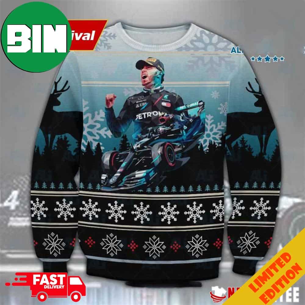 Lewis Hamilton F1 Racing Ugly Christmas Sweater For Men And Women