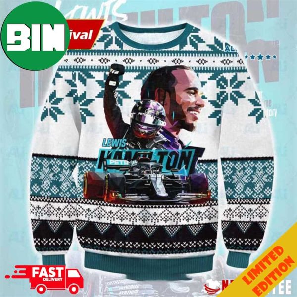Lewis Hamilton F1 Ugly Christmas Sweater For Men And Women