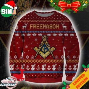 Limited Freemason Ugly Sweater