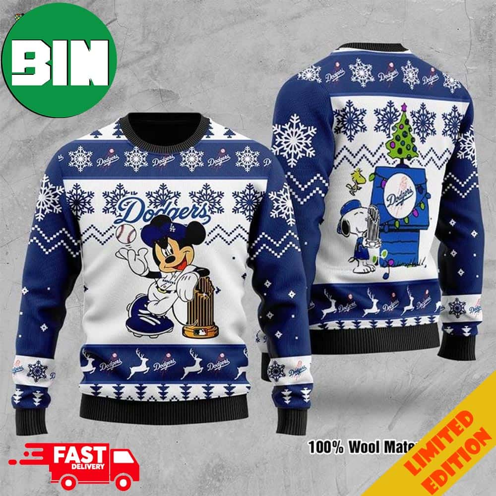 Dodgers ugly hot sale christmas sweater