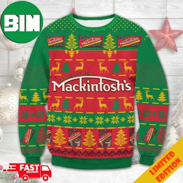 MacKintosh’s Toffees Ugly Christmas Sweater For Men And Women