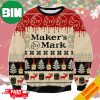 Maker’s Mark Grinch Snowflake Ugly Christmas Sweater For Men And Women