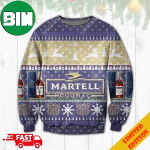 Martell Cognac Ugly Christmas Sweater For Men And Women