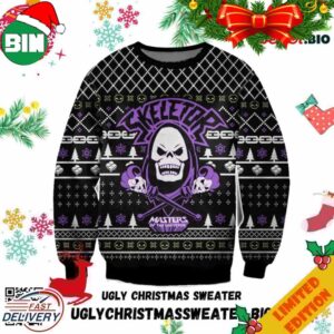 Masters Of The Universe Skeletor 3D 2023 Christmas Ugly Sweater