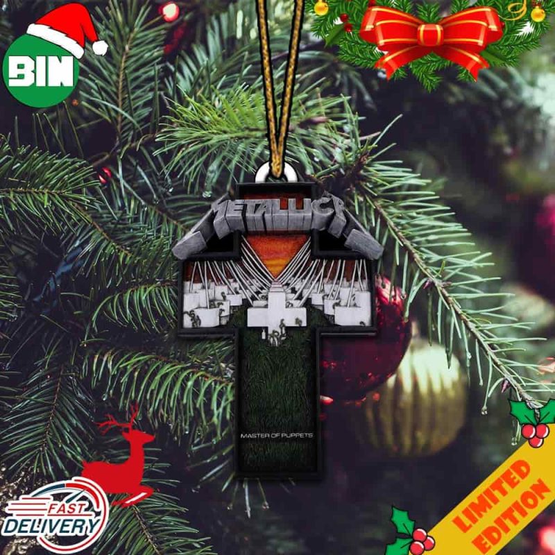 Metallica Master of Puppets Album Hanging Ornament 10cm Officially Licensed