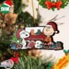 Miami Hurricanes Snoopy Christmas NCAA Ornament Personalized Your Family Name