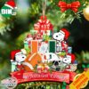 Miami Hurricanes Snoopy Christmas NCAA Ornament Custom Your Family Name