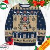 NCAA North Carolina Tar Heels HO HO HO Ugly Christmas Sweater