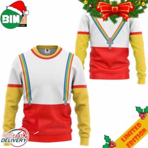 Minions Stuart Rainbow Costume Disney Ugly Christmas Sweater