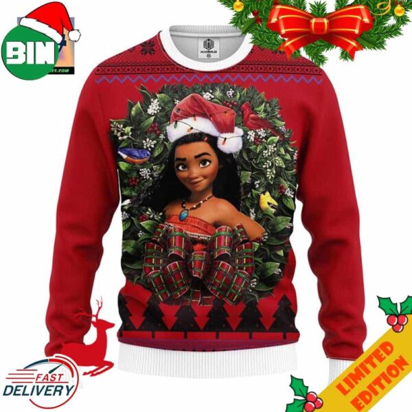 Moana Noel Mc Ugly Christmas Sweater Thanksgiving Gift