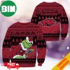 NCAA Arkansas Razorbacks Grinch Christmas Ugly Sweater