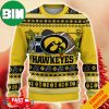 NCAA Iowa Hawkeyes HO HO HO Ugly Christmas Sweater