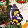 NCAA Miami Hurricanes And Baby Yoda Christmas Ornament 2023 Christmas Tree Decorations