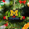 NCAA Michigan Wolverines Grinch Christmas Ornament Personalized Your Name 2023 Christmas Tree Decorations