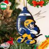 NCAA Pittsburgh Panthers And Grinch Christmas Ornament Custom Your Name 2023 Christmas Tree Decorations