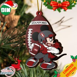NCAA Stanford Cardinal Mickey Mouse Christmas Ornament 2023 Christmas Tree Decorations