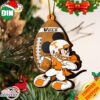 NCAA Tennessee Volunteers Grinch Christmas Ornament Personalized Your Name 2023 Christmas Tree Decorations