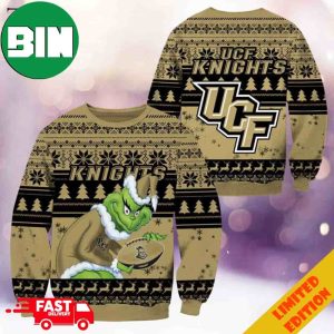 NCAA UCF Knights Grinch Christmas Ugly Sweater