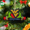 NCAA West Virginia Mountaineers And Grinch Christmas Ornament Custom Your Name 2023 Christmas Tree Decorations