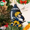 NCAA Wisconsin Badgers And Baby Yoda Christmas Ornament 2023 Christmas Tree Decorations