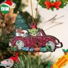 NFL Arizona Cardinals And Grinch Xmas Ornament Custom Your Name 2023 Christmas Tree Decorations