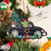 NFL Chicago Bears And Grinch Xmas Ornament Custom Your Name 2023 Christmas Tree Decorations