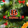 NFL Cincinnati Bengals And Grinch Xmas Ornament Custom Your Name 2023 Christmas Tree Decorations