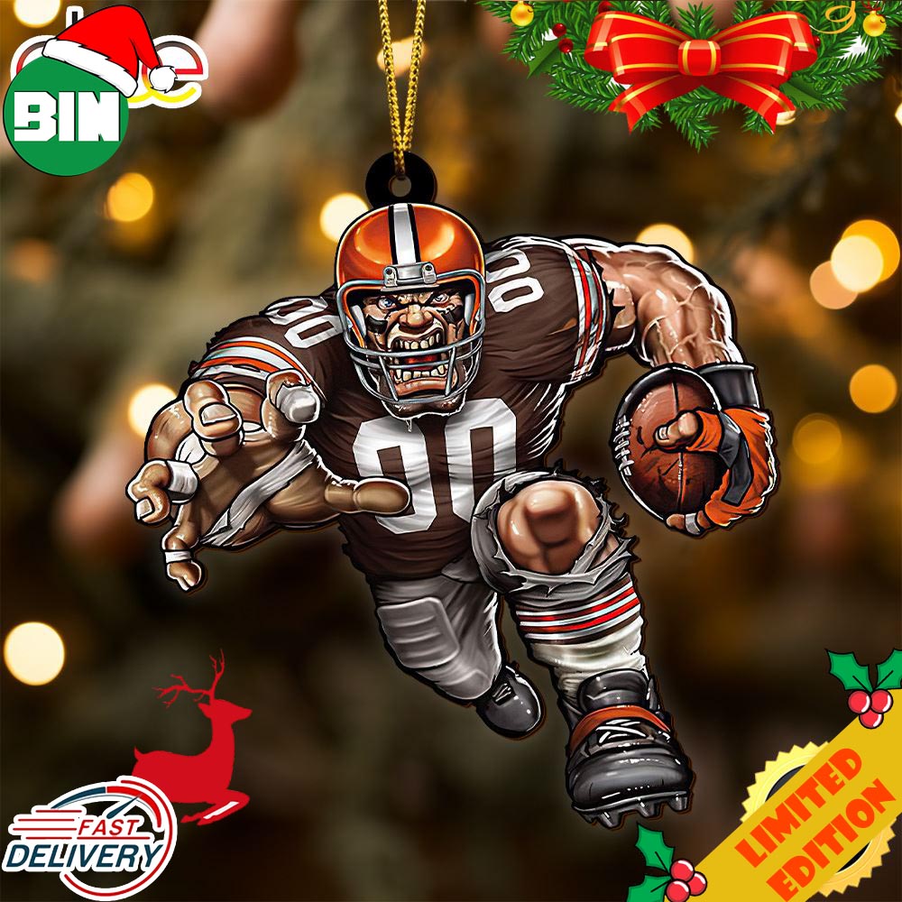 NFL Cleveland Browns Sport Ornament 2023 Christmas Tree Decorations