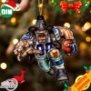 NFL Green Bay Packers Grinch Christmas Ornament Personalized Your Name 2023 Christmas Tree Decorations