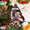 NFL Florida State Seminoles And Grinch Xmas Ornament Custom Your Name 2023 Christmas Tree Decorations
