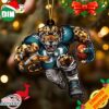 NFL Jacksonville Jaguars And Baby Yoda Christmas Ornament 2023 Christmas Tree Decorations