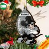 NFL Las Vegas Raiders Grinch Christmas Ornament Personalized Your Name 2023 Christmas Tree Decorations