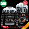 NFL Miami Dolphins Woolen Pattern Custom Name Ugly Christmas Sweater For Men And Women