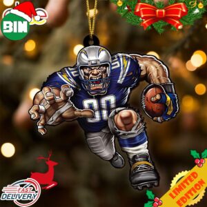 NFL Los Angeles Chargers Sport Ornament 2023 Christmas Tree Decorations