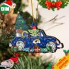 NFL Los Angeles Rams And Grinch Xmas Ornament Custom Your Name 2023 Christmas Tree Decorations