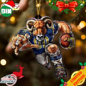 NFL Los Angeles Rams Sport Ornament 2023 Christmas Tree Decorations