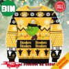 NFL Pittsburgh Steelers x The Grinch Santa Hat Snowflakes Ugly Christmas Sweater 2023 For Men And Women