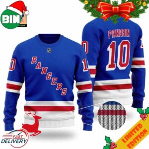 New York Rangers Artemi Panarin 10 NHL Ugly Sweater