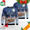 Ohio City Of Delaware Fire Department Christmas Ugly Sweater