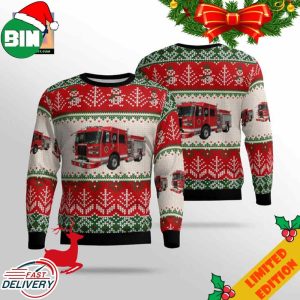 Ohio Columbus Division Of Fire AOP Ugly Sweater