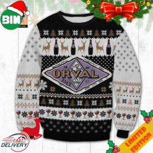 Orval Brewery Ugly Christmas Sweater