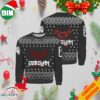 Custom Name Number NFL Logo Philadelphia Eagles Ugly Christmas Sweater For Men And Women