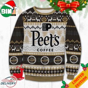 Peets Coffee Ugly Christmas Sweater